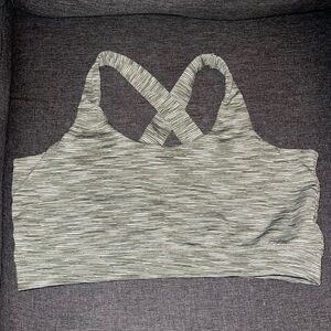 Striped Sports Bra - Large
